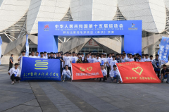 团湖北省荆州市委引领“青春志愿红”护航第十五届全运会群众羽毛球预赛